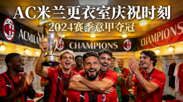 AC米兰球员在更衣室庆祝胜利的视频封面